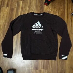 Adidas Sweatshirt. Maroon/Brown Men’s Small.
